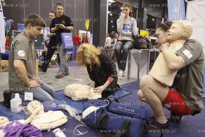 Amber Expo. Gdanskie Targi Turystyczne. Nz. stoisko...