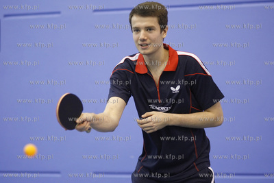 Tenisista stolowy Patryk Zatowka.
17.11.2014
fot....