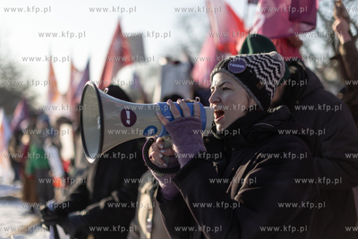 Demonstracja wsparcia dla lekarzy i pacjentek w Gdańsku....