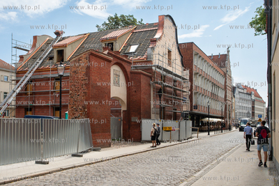 Gdańsk, Narożnik ulic: Elżbietańskiej i Bielańskiej....