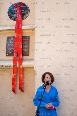 Gdańsk, ul. Batorego 5 Odsłonięcie tablicy upamiętniającej...
