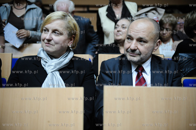 Gdansk. Sala konferencyjna Naczelnej Organizacji Technicznej....