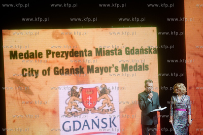 Gdansk. Filharmonia Baltycka. Gala Bursztynu i Mody...