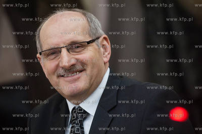 Gdansk. Urzad Marszalkowski. Sala Herbowa. Marszalek...