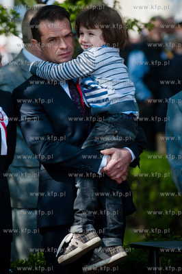 Gdansk. Obchody Swieta Narodowego Trzeciego Maja pod...