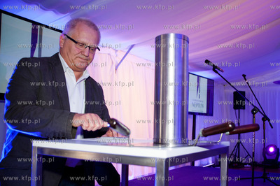 Gdansk. Wrzeszcz. Uroczystosc wmurowania kamienia wegielnego...