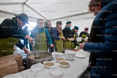 Gdansk. Targ Weglowy. Wielka Sobota. Sniadanie wielkanocne...