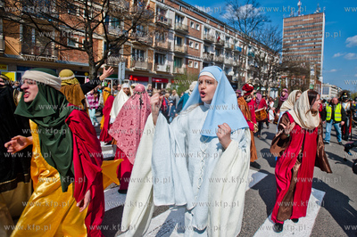 Wielki Piatek. Misterium Meki Panskiej na ulicach Gdanska....