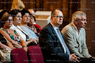 Gdansk. Dwor Artusa. Uroczystosc wreczenia Nagrod Prezydenta...