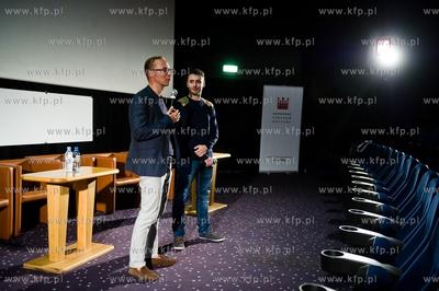 Gdynia. 39 Festiwal Filmowy w Gdyni. Spotkanie z rezyserem...