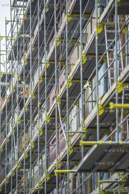 Gdansk. Spotkanie z dziennikarzami, prezentujace postep...