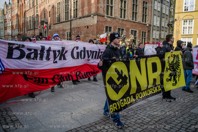 Gdansk. Narodowy Dzien Pamieci Zolnierzy Wykletych....
