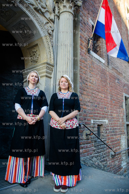 Gdansk. Wielka Sala Wety Ratusza Glownego Miasta. Obchody...