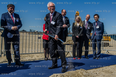 Gdansk. Terminal kontenerowy DCT. Uroczystosc inauguracji...