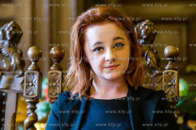 Gdansk. Nowy Ratusz. Uroczystosc wreczenia nagrod w...