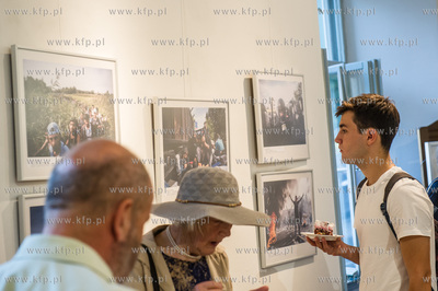 Ratusz Staromiejski w Gdansku. Uroczystosc wreczenia...
