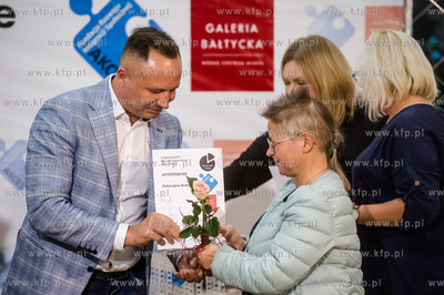 Gdańsk. Wrzeszcz. Galeria Bałtycka. Gala wręczenia...