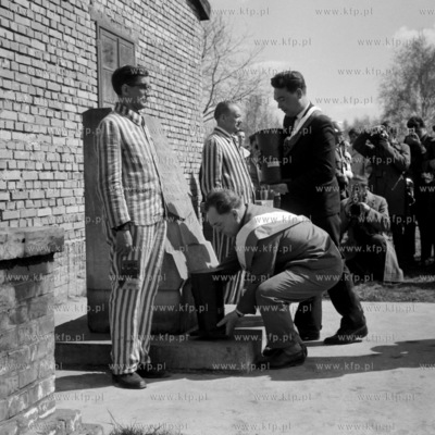 Oroczystości na terenie dawnego obozu KL Stutthof...