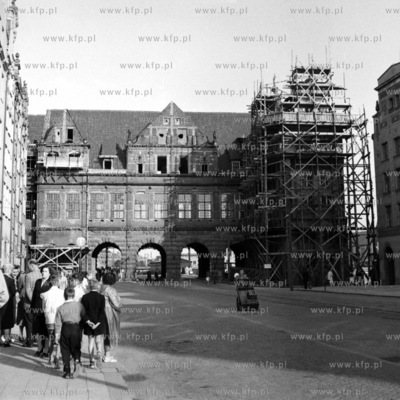 Remont Zielonej Bramy w Gdańsku. 
1960
0004741z_1960
Fot....