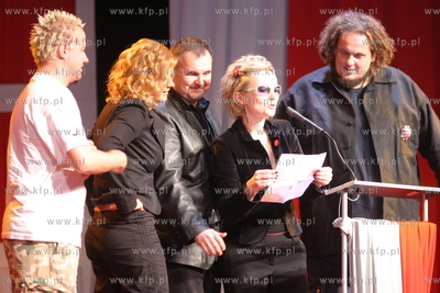 Uroczyste wreczenie nagrod 14 Festiwal Polskich Wideoklipow...
