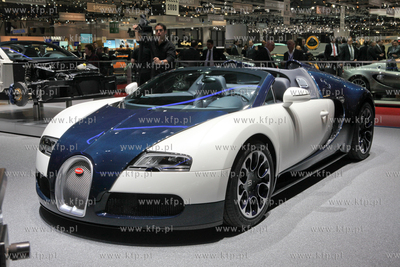 Targi motoryzacyjne w Genewie. NZ. Bugatti Grand Sport
03.03.2010...