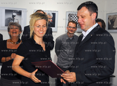 Gdansk. Nadbaltyckie Centrum Kultury. Uroczystosc wreczenia...