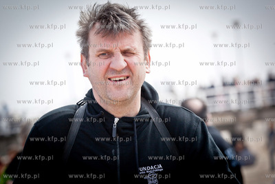 Marek Kaminski podczas Trojmiejskiego marszu Na Zdrowie....