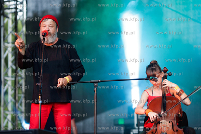 Gdynia. World Culture Festival Globaltica. Orkiestra...