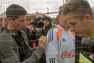 Gdynia. Final zawodow Coca-Cola Cup w pilce noznej....