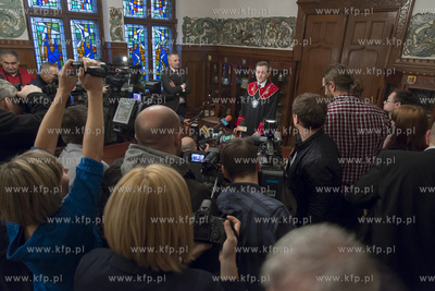 Zaprzysiezenie Roberta Biedronia na prezydenta Slupska.
06.12.2014
Fot....