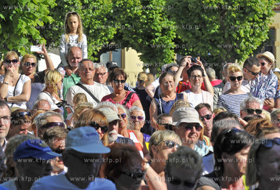 Sopot. Plac Zdrojowy k. Molo. Recital Krystyny Pronko...