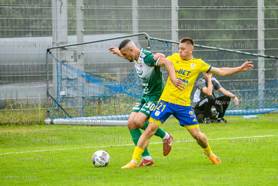 Sparing Arka Gdynia - Chojniczanka Chojnice n/z Kacper...