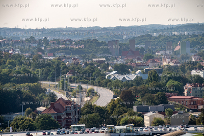 Gdańsk widziany z wieży mariackiej. 03.09.2024. Fot....