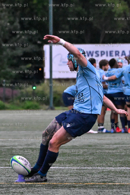 Sopot. Stadion Ogniwo Sopot. Ekstraliga rugby. Energa...