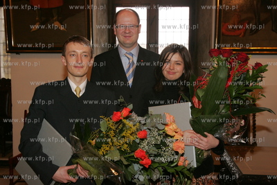 Gdansk, Ratusz Glownomiejski. Nagrody im. Jana Heweliusza...