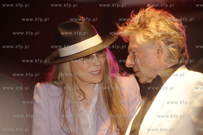 GDAŃSK, FESTIWAL GWIAZD  2008.  Na sopockiej plazy...