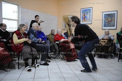 Jonkowo, k. Olsztyna, Dom Pomocy Społecznej. Uczestnicy...