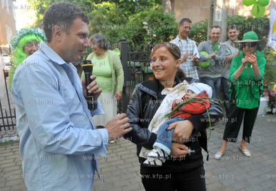 Sopot. Swieto ul. Kasprowicza podczas ktorej odbyla...