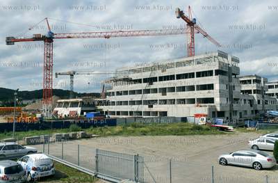 Gdansk, Oliwa. Budowa nowych Wydzialow Chemii i Bilogii...