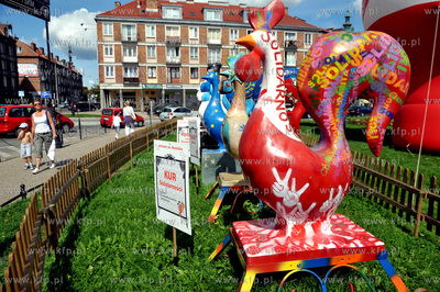Gdansk. Jarmark Swietego Dominika. Wystawa jarmarkowych...