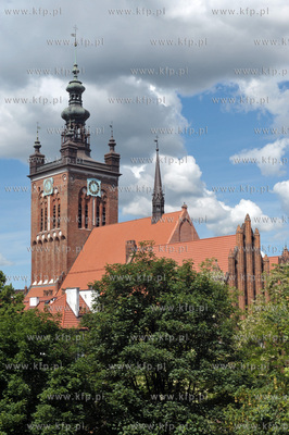 Gdansk. Kosciol sw. Katarzyny.11.06.2013 Fot. Maciej...