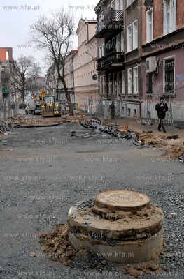 Remont i rewitalizacja ulicy Wajdeloty w Gdansku Wrzeszczu....