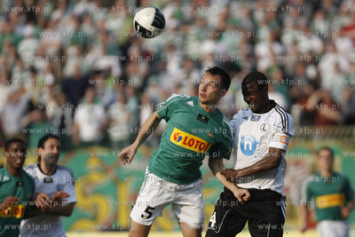 Gdansk. Mecz o mistrzostwo Ekstraklasy Lechia Gdansk...
