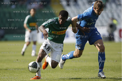 Gdansk. Mecz o mistrzostwo Ekstraklasy. Lechia Gdansk...