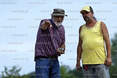 Gdansk. Park Reagana. Festiwal Gry w Petanque w Gdańsku...