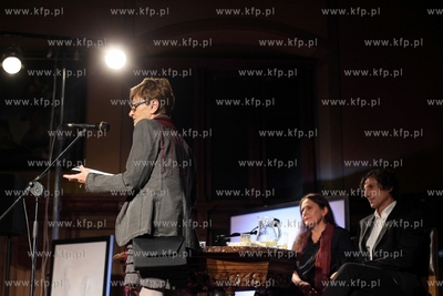 Gdansk. Ratusz Staromiejski. Benefis Anny i Jacka Mydlarskich,...