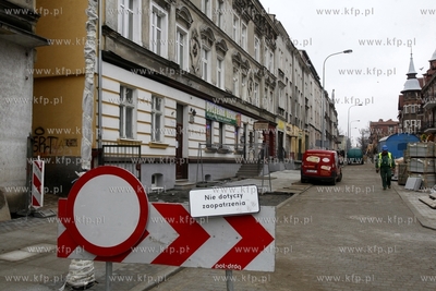Gdansk. Rewitalizacja ul. Wajdeloty. 27.12.2013 fot....