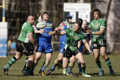 Ekstraliga Rugby. Ogniwo Sopot - Lechia Gdansk.
30.03.2014
fot....