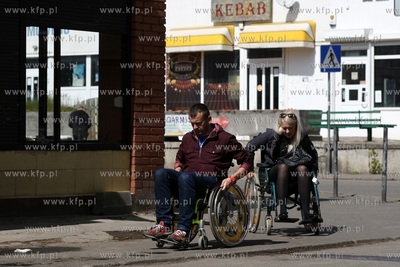 Gdańsk Brzeźno. Akcja Przełam Bariery. Zdrowe osoby...