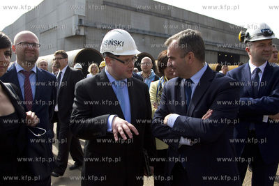 Wizyta Ministra Skarbu Włodzimierza Karpińskiego...